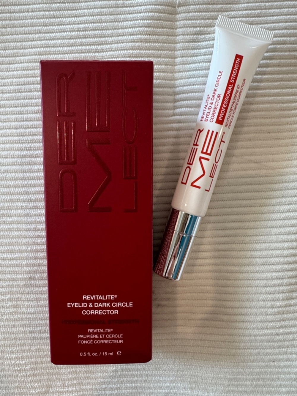 DermELECT Revitalite Eye & Dark‎ Circle Corrector - White/Red